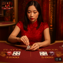 FunBet - Live Baccarat asztali játék - VIP élmény