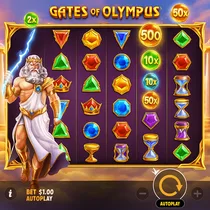 FunBet - Gates of Olympus Slot játék - Görög mitológia