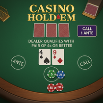 FunBet - Casino Hold'em póker játék - Texas Hold'em variáns